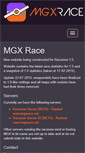 Mobile Screenshot of mgxrace.net